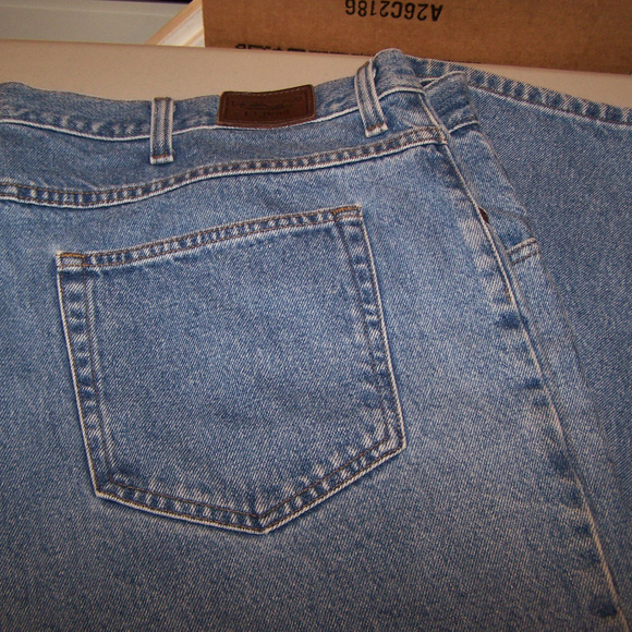 L.L. BEAN DOUBLE L CLASSIC FIT BLUE JEANS S3144 - Picture 2 of 8